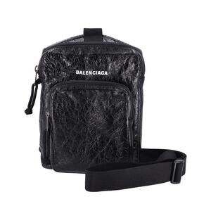 BALENCIAGA Explorer Leather Body Belt Crossbody Bag
